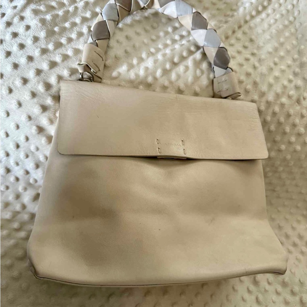 LIA NUMA Cream Handbag